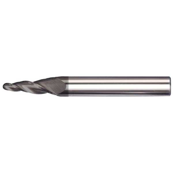 Mastercut Tool 3/32x1/2x10 Degreex1/4x3 3FL Ball Tapermill, PowerA 208-006-1 - main